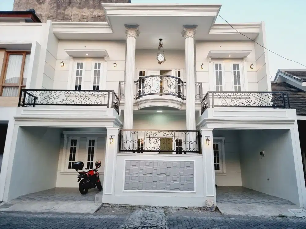 Rumah Baru Griss 2Lt Desain Klasik Modern Gentan Sukoharjo