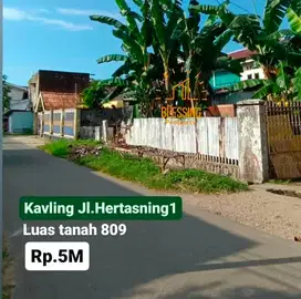 Rumah tua/Kavling jl. hertasning lama