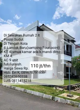 Disewakan Rumah di Kompleks Metropolitan Residence Makassar
