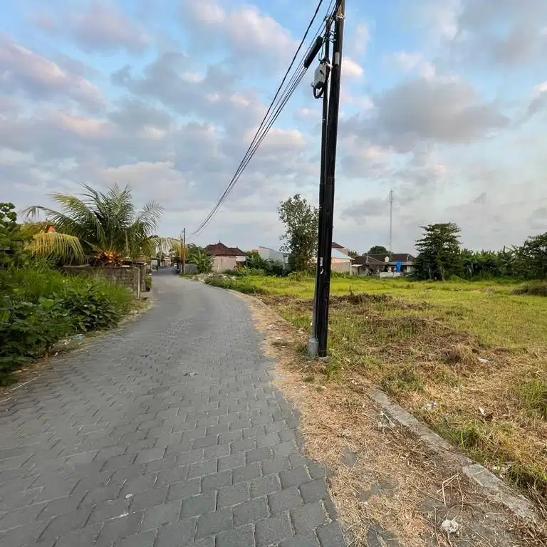 Tanah kecil langka di munggu 15 menit dari pantai seseh