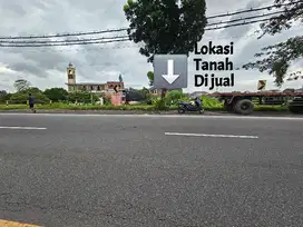 Tanah nol jalan raya samping hotel aston mojokerto
