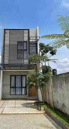 Rumah ready huni sawangan 2 lantai+rooftop akses GT Serpong Depok