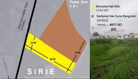 Termurah! Tanah Kavling 0 Jalan Raya Lingkar Timur Sirie Sidoarjo Kota