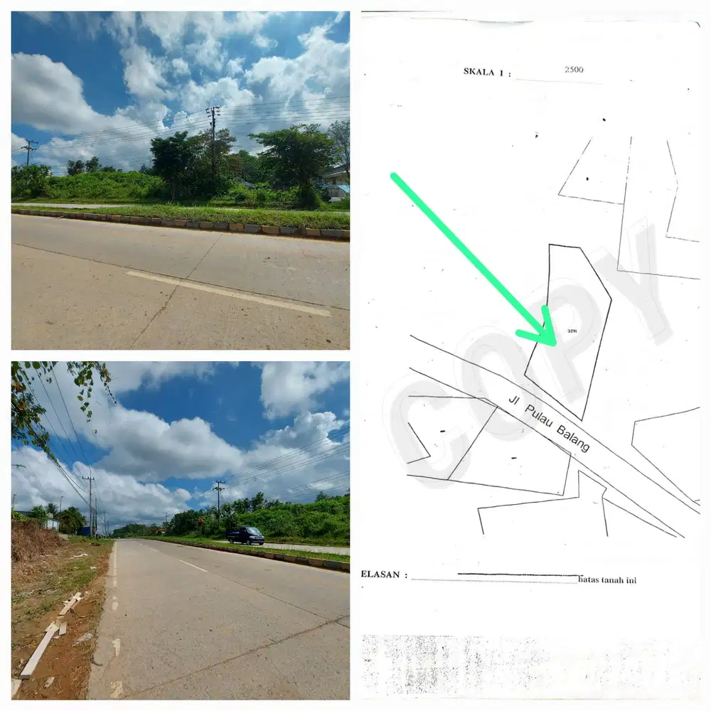 Dijual Tanah Kariangau KM. 13 Balikpapan