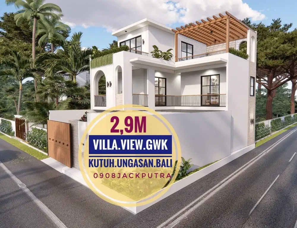 For Sale Villa View GWK Kutuh Kuta Selatan Bali
