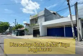 Disewakan Ruko dekat Tugu Jogja.