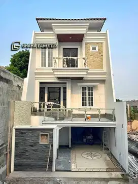 RUMAH BARU MEWAH CLUSTER STRATEGIS DI KEBAGUSAN DEKAT TOL SIMATUPANG
