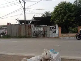 JUAL TANAH PINGGIR JALAN RAYA PALKA