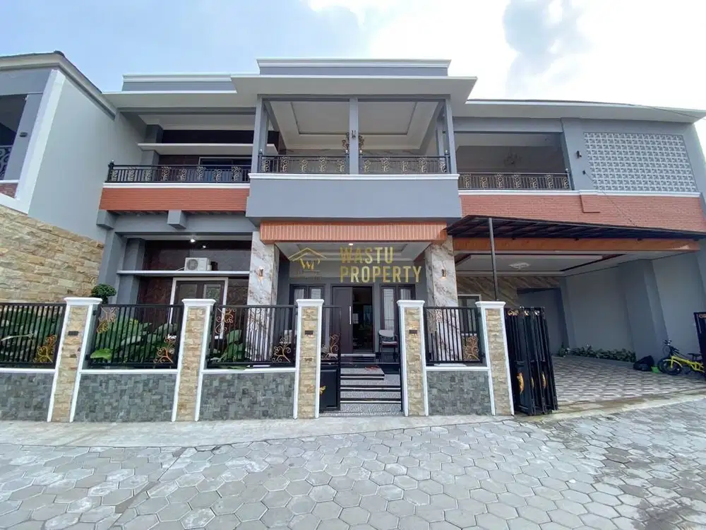 RUMAH MEGAH LUAS PRIVATE POOL NUANSA ASRI DEKAT STADION MAGUWOHARJO