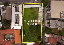 Dijual Atau Disewakan Tanah di Senen, Jakarta Pusat 4.241 m²