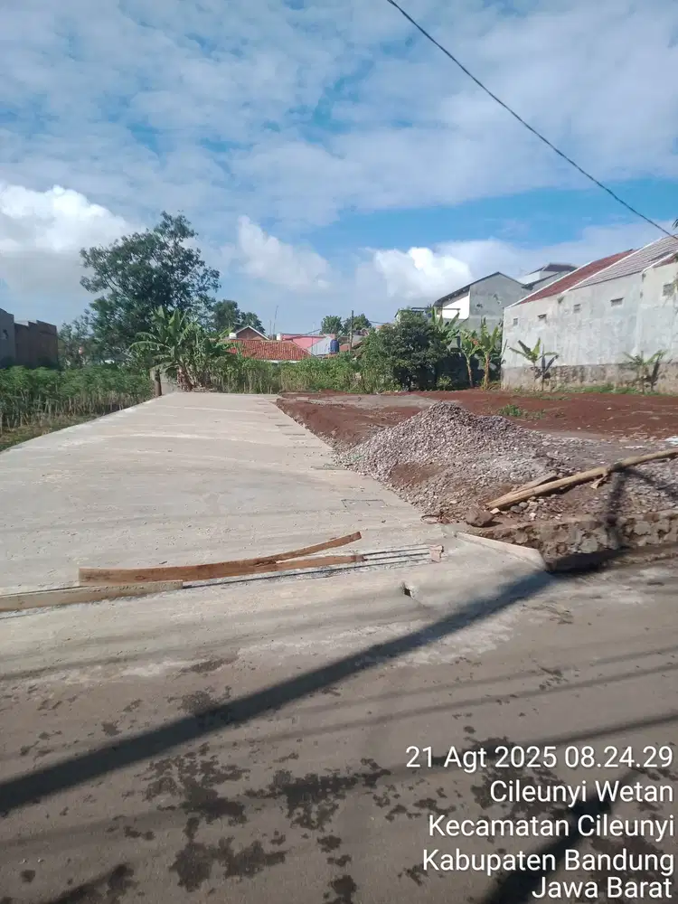 Tanah kavling murah secileunyi kulon
