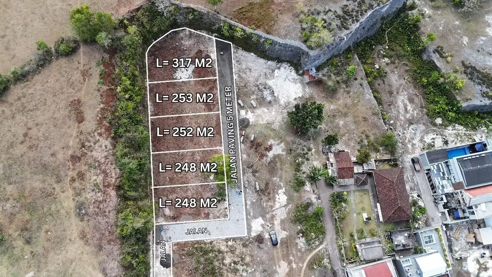 Tanah Letak Strategis Ungasan