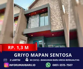 GRIYO MAPAN 2 Lantai ‼️ Rumah Baru Gress dekat Bandara Juanda