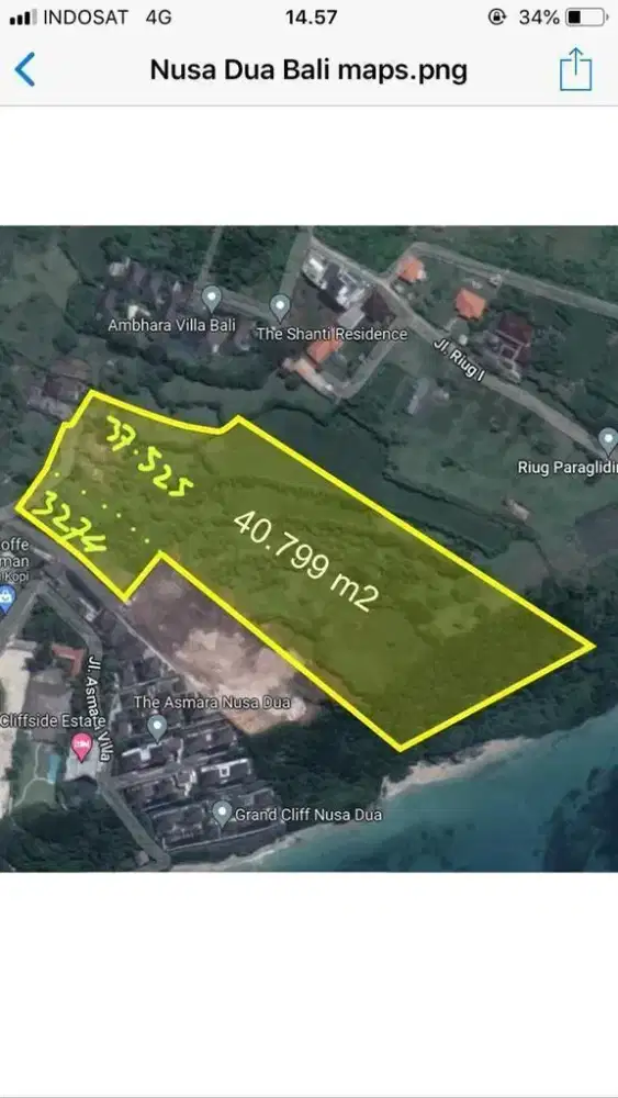 Land for sale in Nusa Dua, Bali