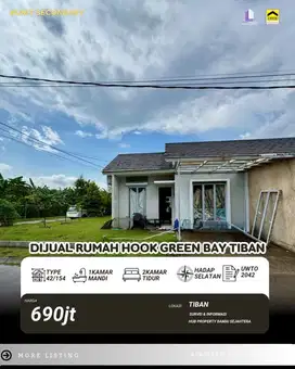 Dijual Rumah Hook Green Bay Tiban