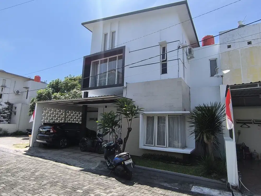 Rumah cluster premium full furnish murah dekat manahan