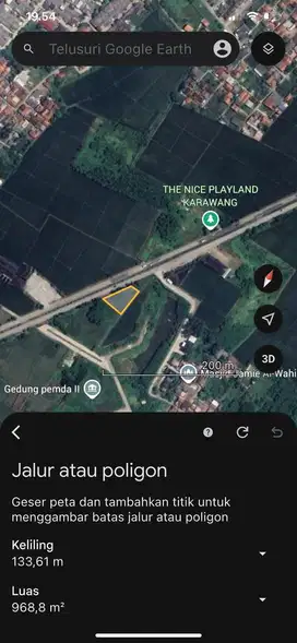 Tanah Jl. Siliwangi Karawang, Jawa Barat