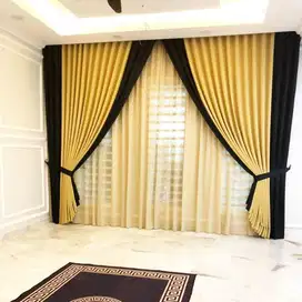 Penyedia Tirai Gorden Jendela Gordyn Mewah Hordeng Model Terbaru Murah
