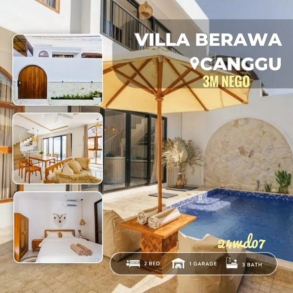 For sale Villa Berawa Canggu Bali