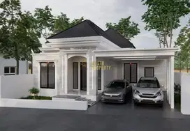 VILLA KLASIK DESIGN MINIMALIS, TANAH LUAS FULLY FURNISH