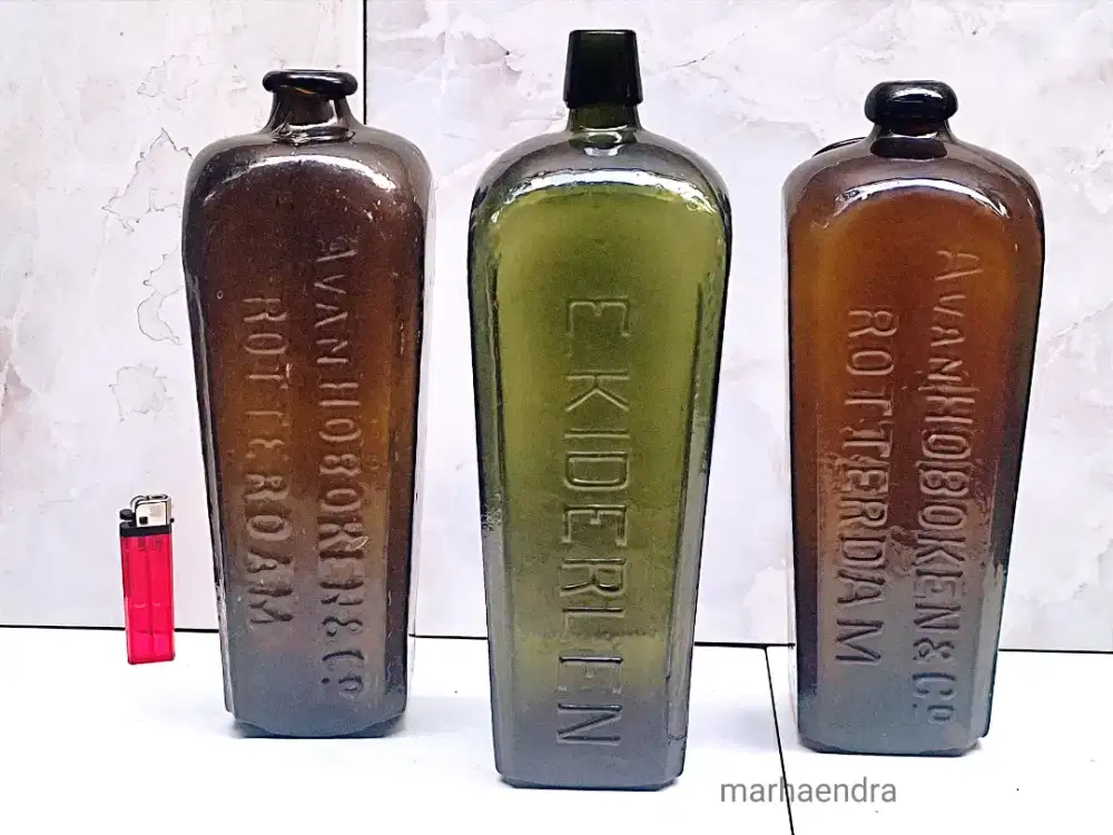 Botol Eropa tua era kolonial