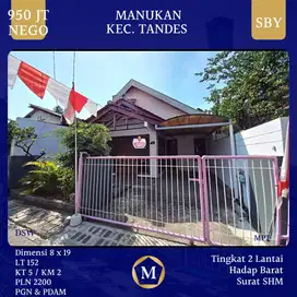 RUMAH MURAH SIAP HUNI DI MANUKAN TANDES SURABAYA BARAT