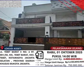 rumah mewah di Tebet