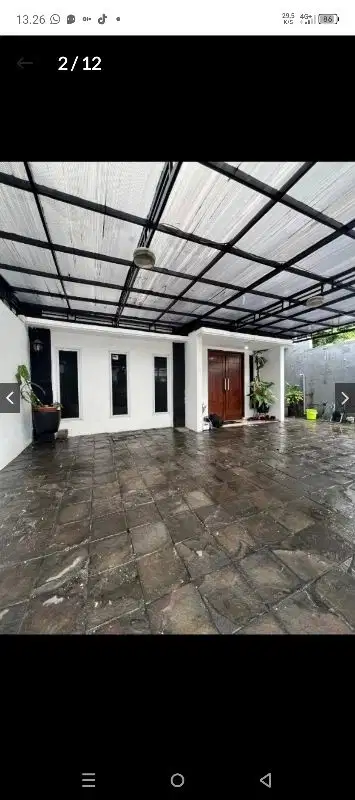 Di Sewakan furnished Rumah di Kalibata Utara