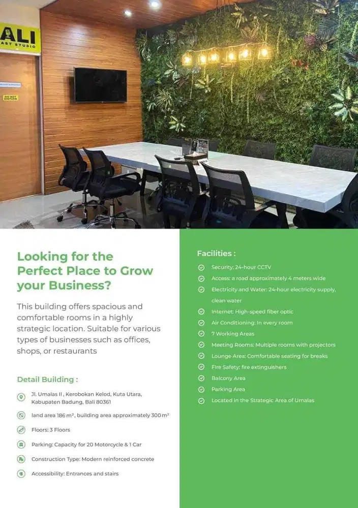 Dijual Ruang Usaha Di Bali