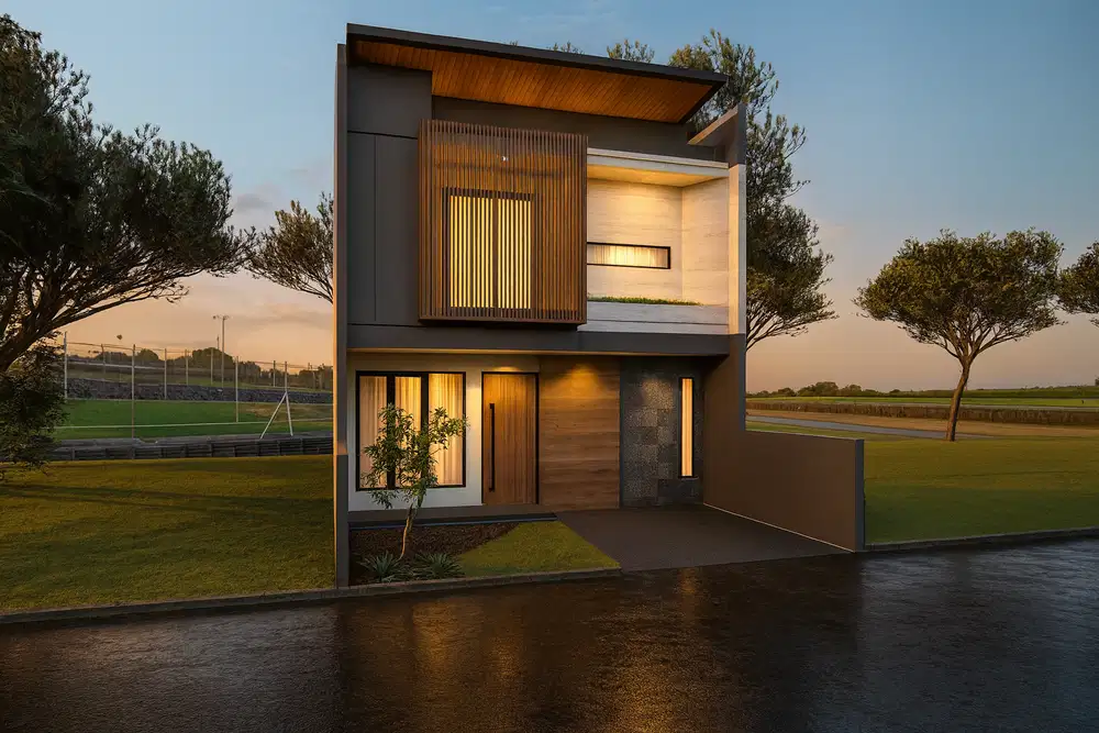 Rumah jakal km 8 Jalan Damai 2 Lantai Free Private Pool