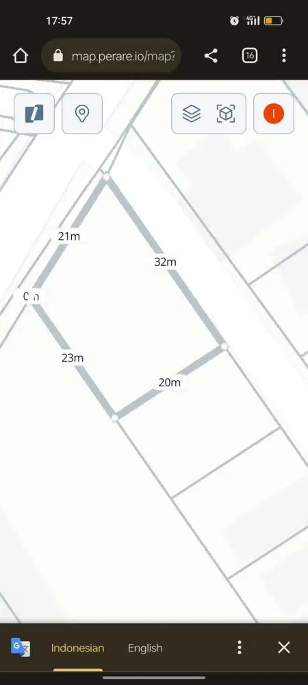 Tanah 840 m Dewi Sri