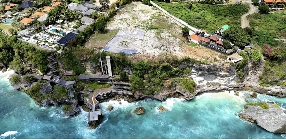 Tanah EXCLUSIVE TEBING Pantai Suluban Pecatu