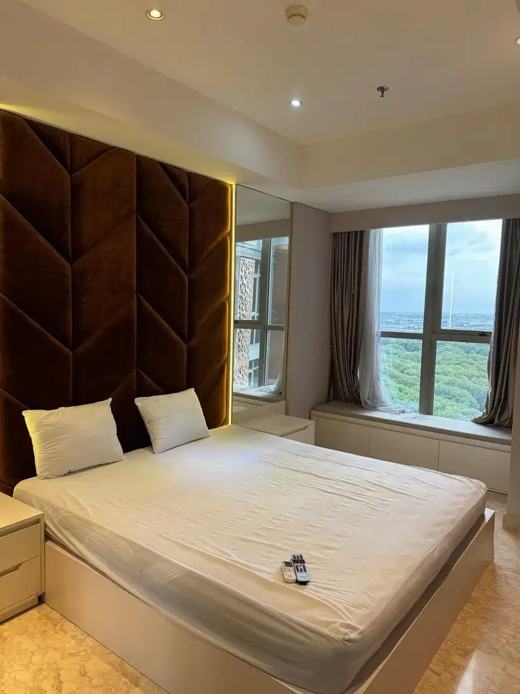 Termurah apartemen goldcoast furnish mewah view cakep