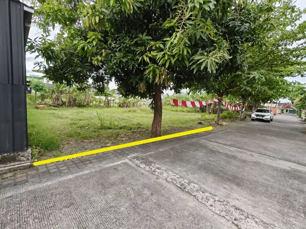 Tanah Pekarangan Ideal Siap Bangun Dekat Hotel Lor In