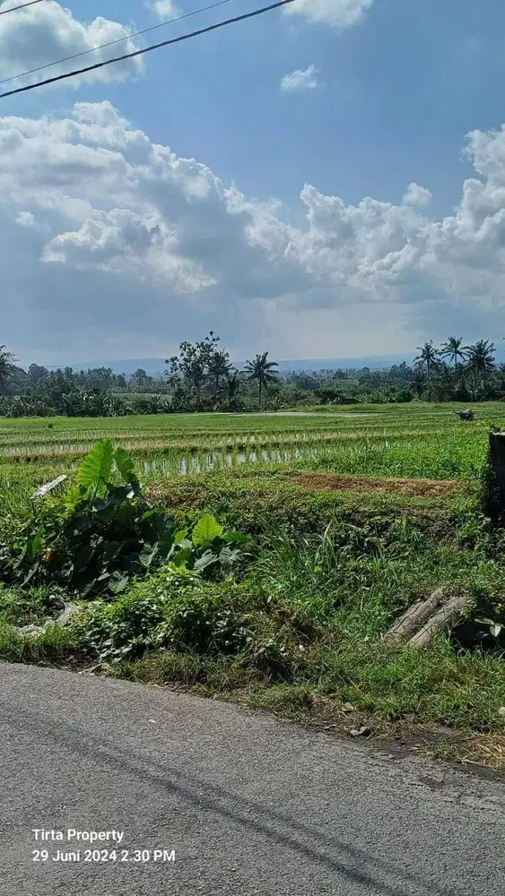 Tanah Strategis di dekat pantai Kelating
