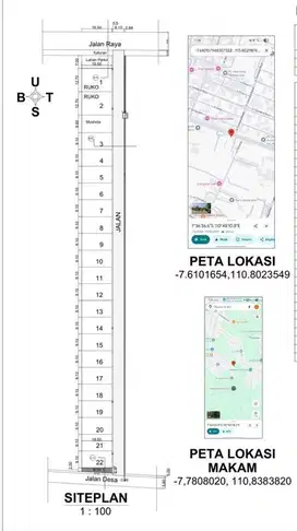 tanah kavling solobaru luas 150m dalam perumahan mewah