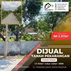 Tanah Pekarangan  di Tawang Sakti Madiun Kota
