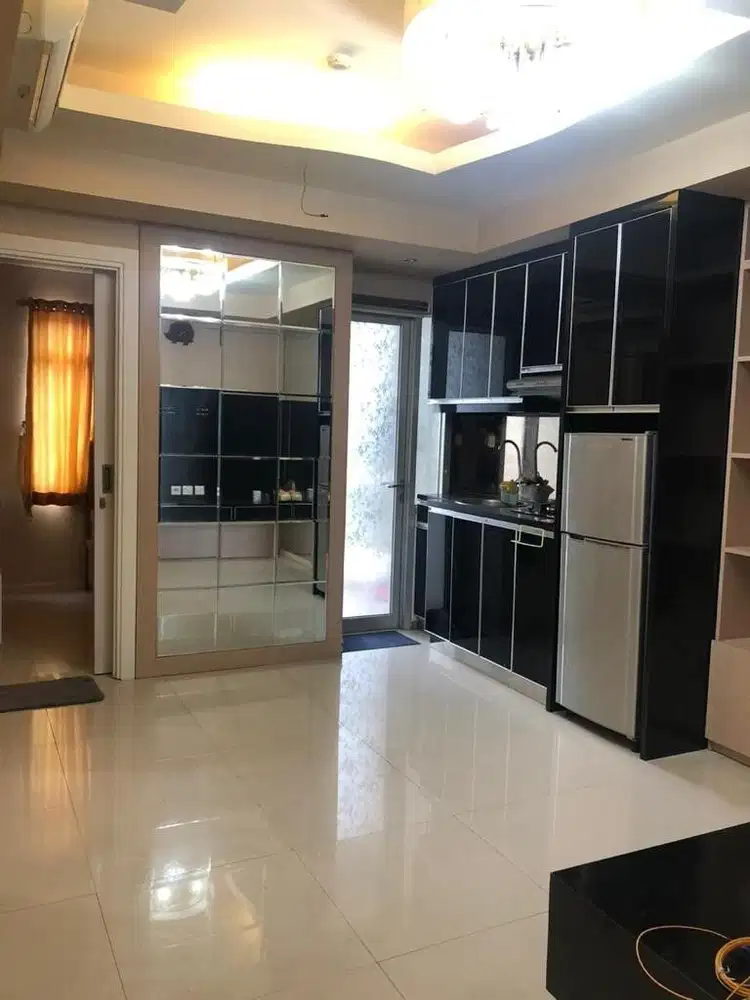 Apartemen Green Lake Sunter 2BR furnish interior, sertifikat bs KPA.