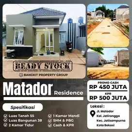 Rumah siap huni cash 450 juta kpr 500 2kt 1km shm jakarta bekasi