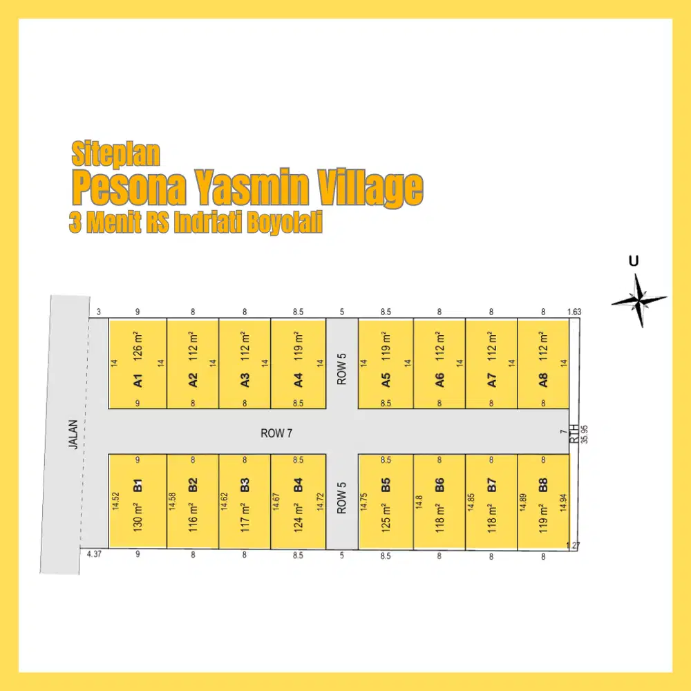 Kavling SHM Mojosongo Dekat RS Indriati & Tol Boyolali