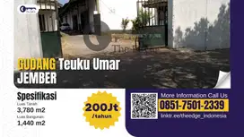 KHUSUS DISTRIBUTOR Gudang Murah 1000 m2 di Jember - The EdGe