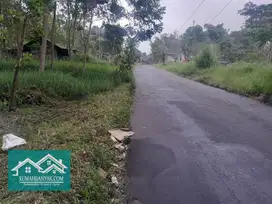 Jual Tanah Murah Tepi Jalan Aspal  Cangkringan, 400 Ribuan Aja !