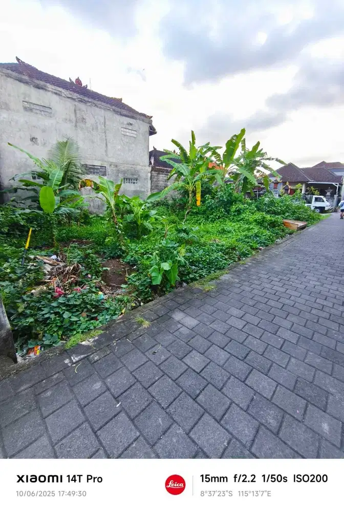 Jual Tanah Harga Global Luas 1.5are/150m² Lokasi Jl Subak Dalam Dps