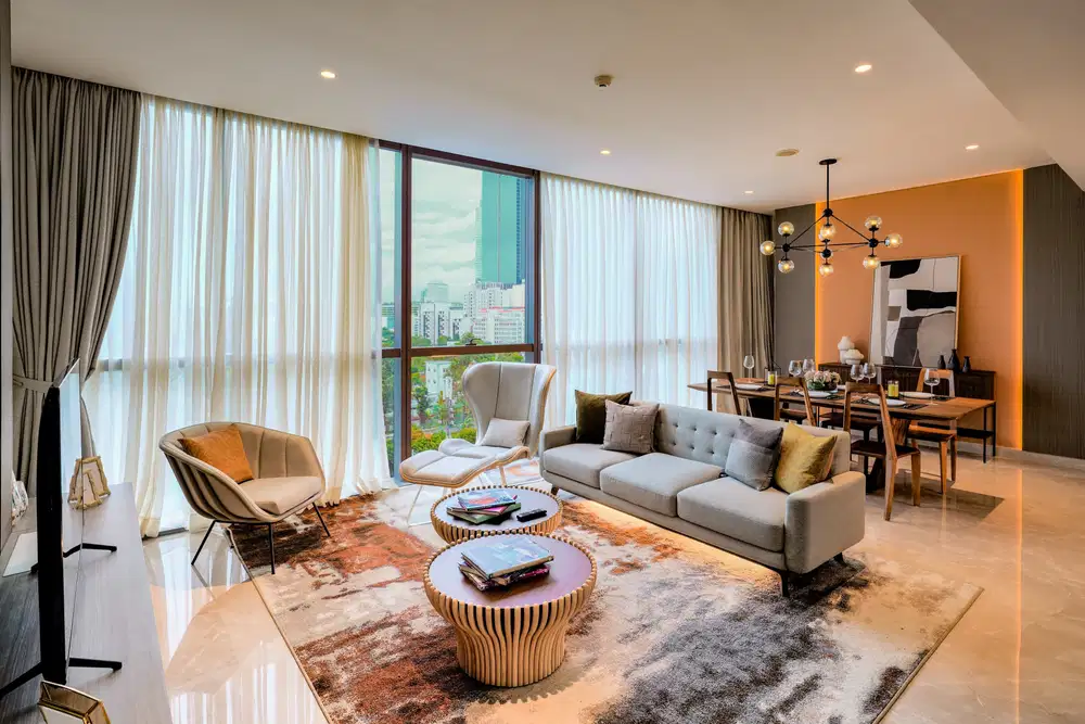 Dijual Apartment Casa Domaine 3 BR Full Furnished Designed by Vivere