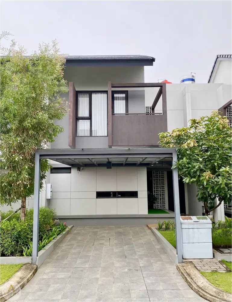 Rumah Semi Furnished Flora Summarecon Bandung dekat Clubhouse