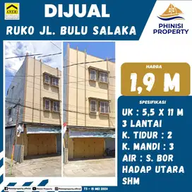 DIJUAL RUKO MURAH DI JALAN BULU SALAKA DI PUSAT KOTA MAKASSAR