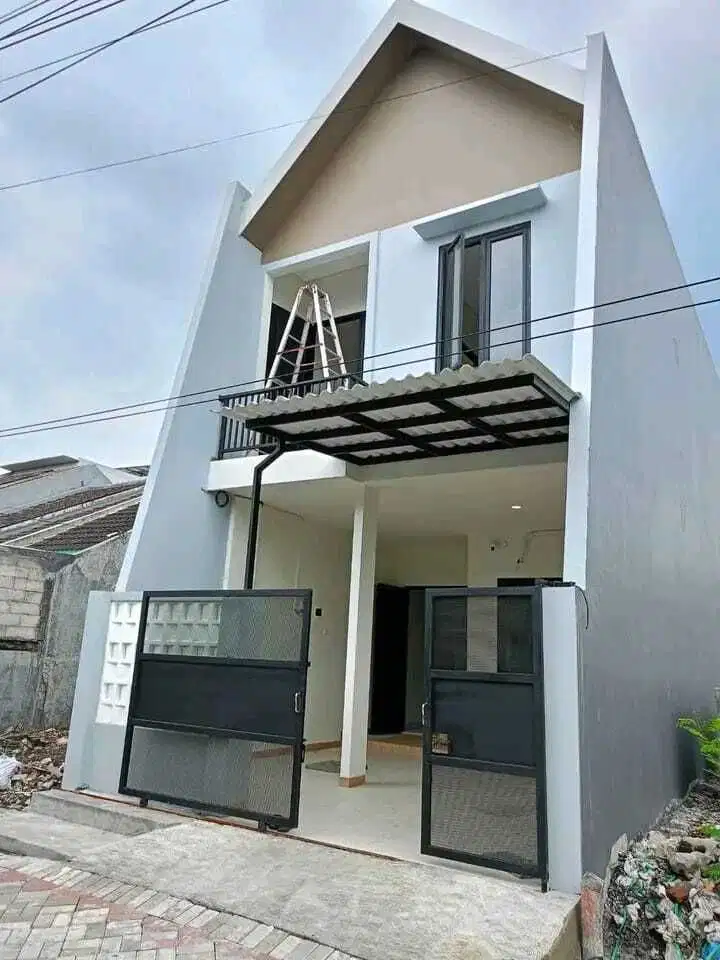 Rumah Baru 2 Lantai Type Scandanavian siap Huni di Wonorejo,Rungkut