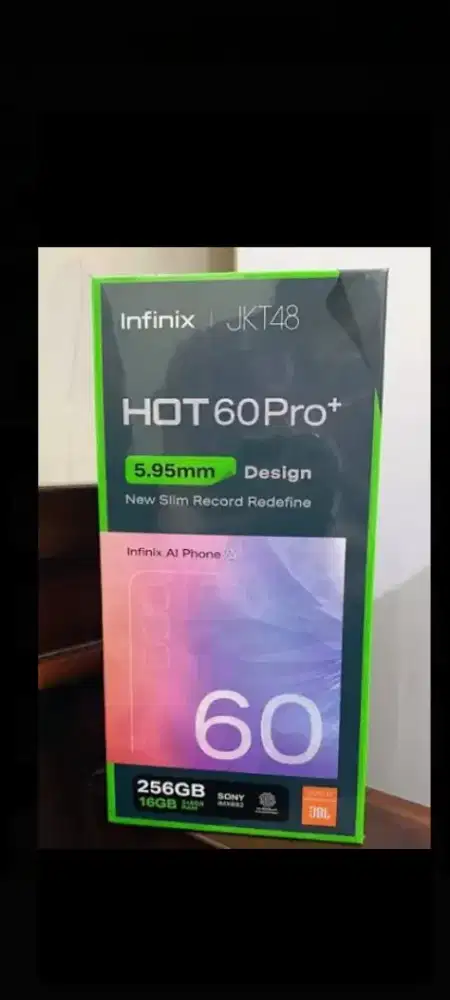 Infinix hot 60 pro plus 8/256 layar lengkung danrom128gb resmi
