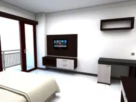 Disewakan apt Beverly Dago, Furnished, studio, Murah.