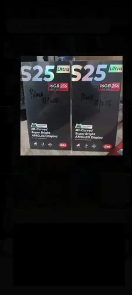 Itel S25 ultra 8/256 layar lengkung danrom128gb resmi